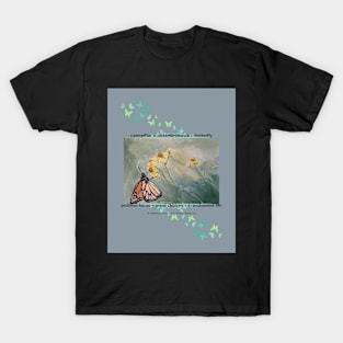 Monarch on Wildflowers T-Shirt